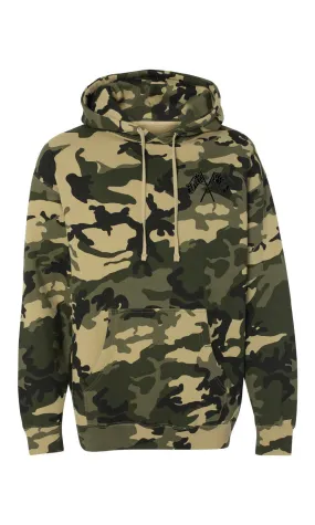 Black Flags Army Camo Hoodie