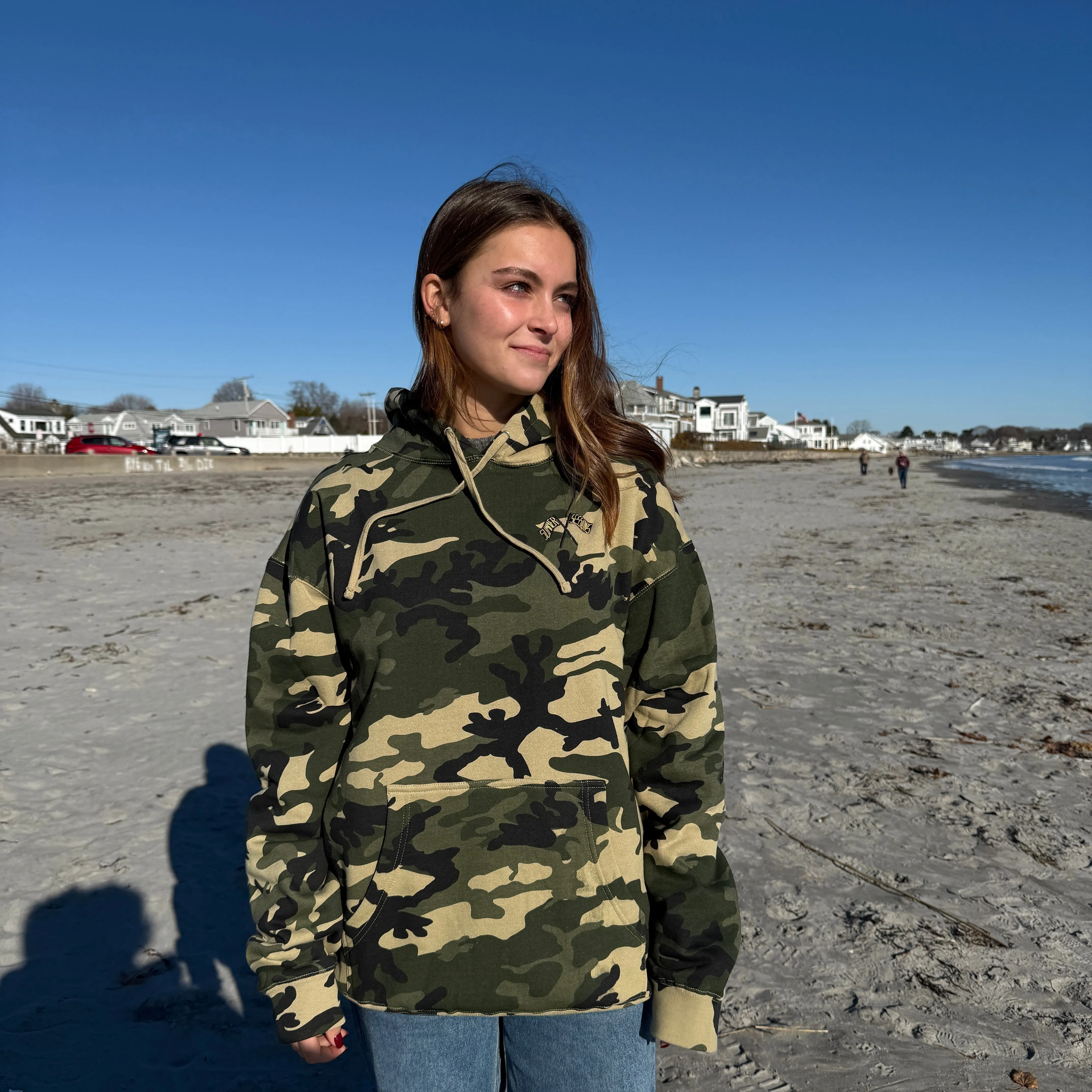 Black Flags Army Camo Hoodie