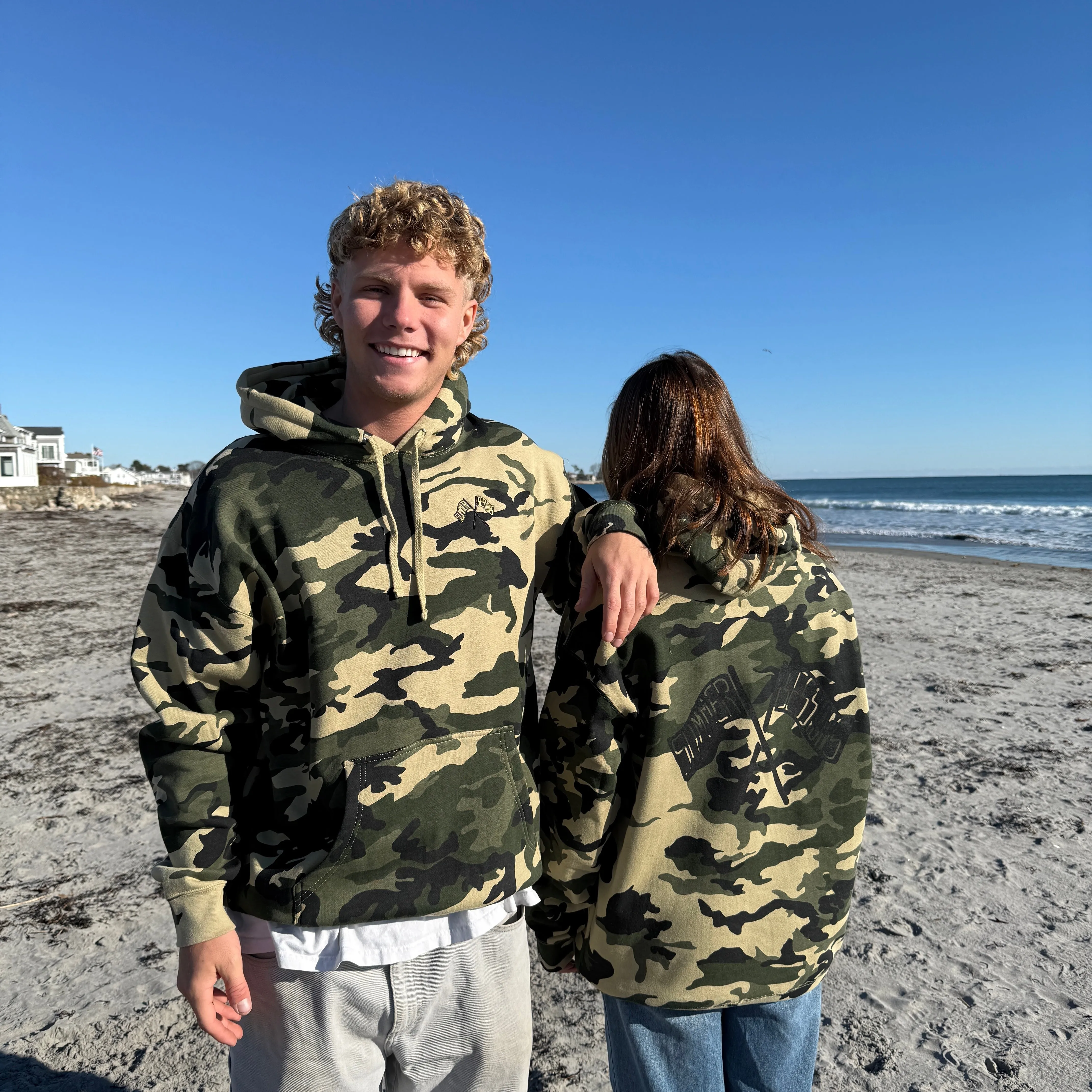 Black Flags Army Camo Hoodie