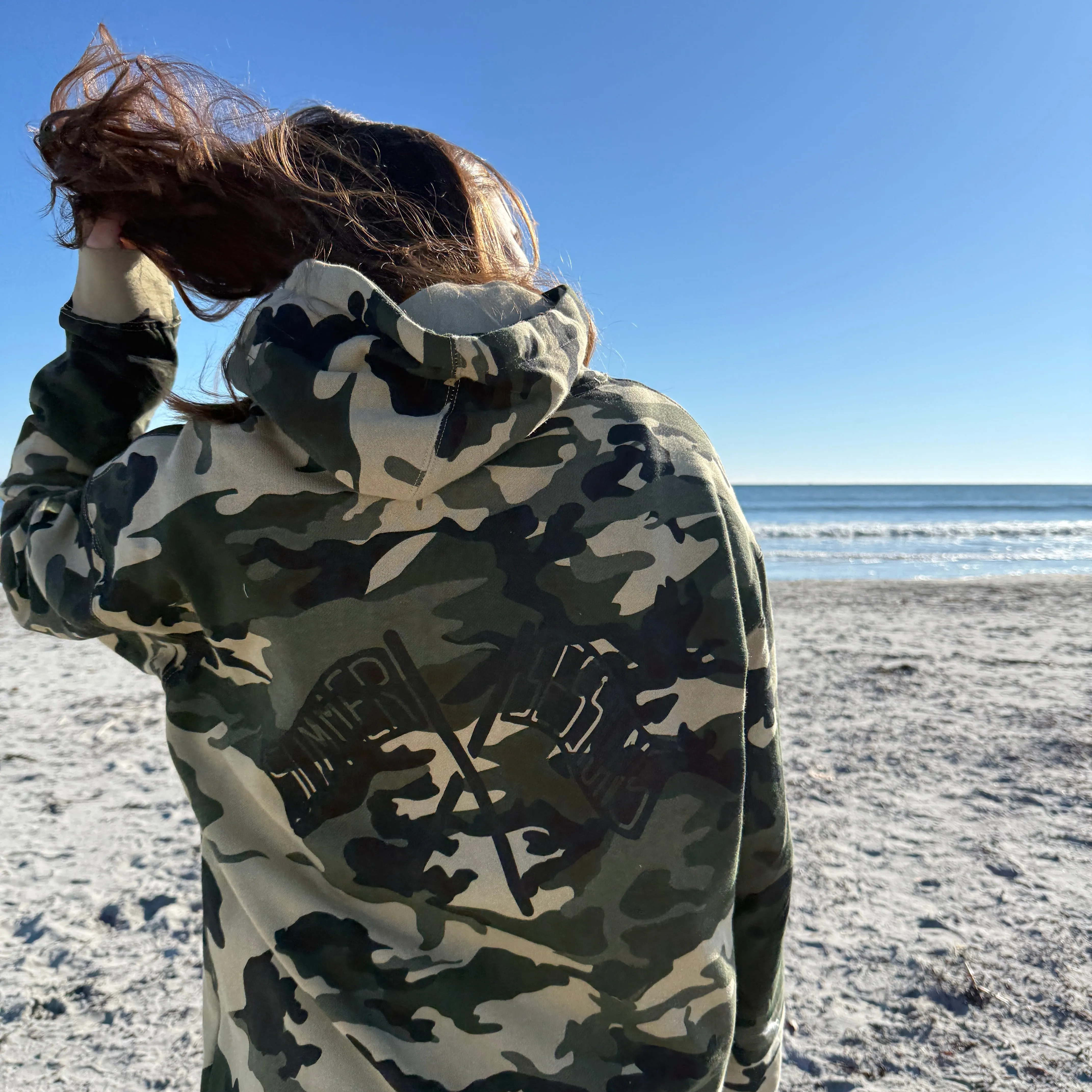 Black Flags Army Camo Hoodie