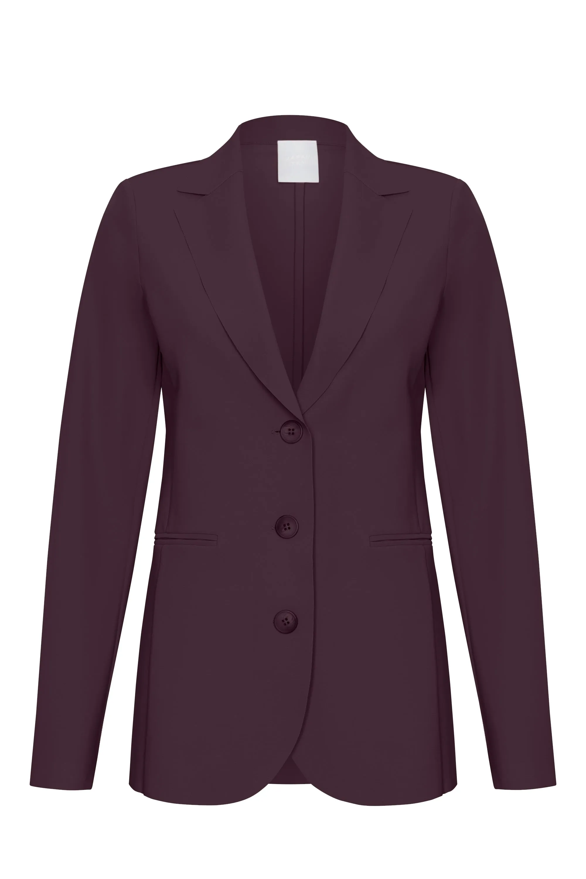 Blazer | Travel Jersey | Toku | Aubergine