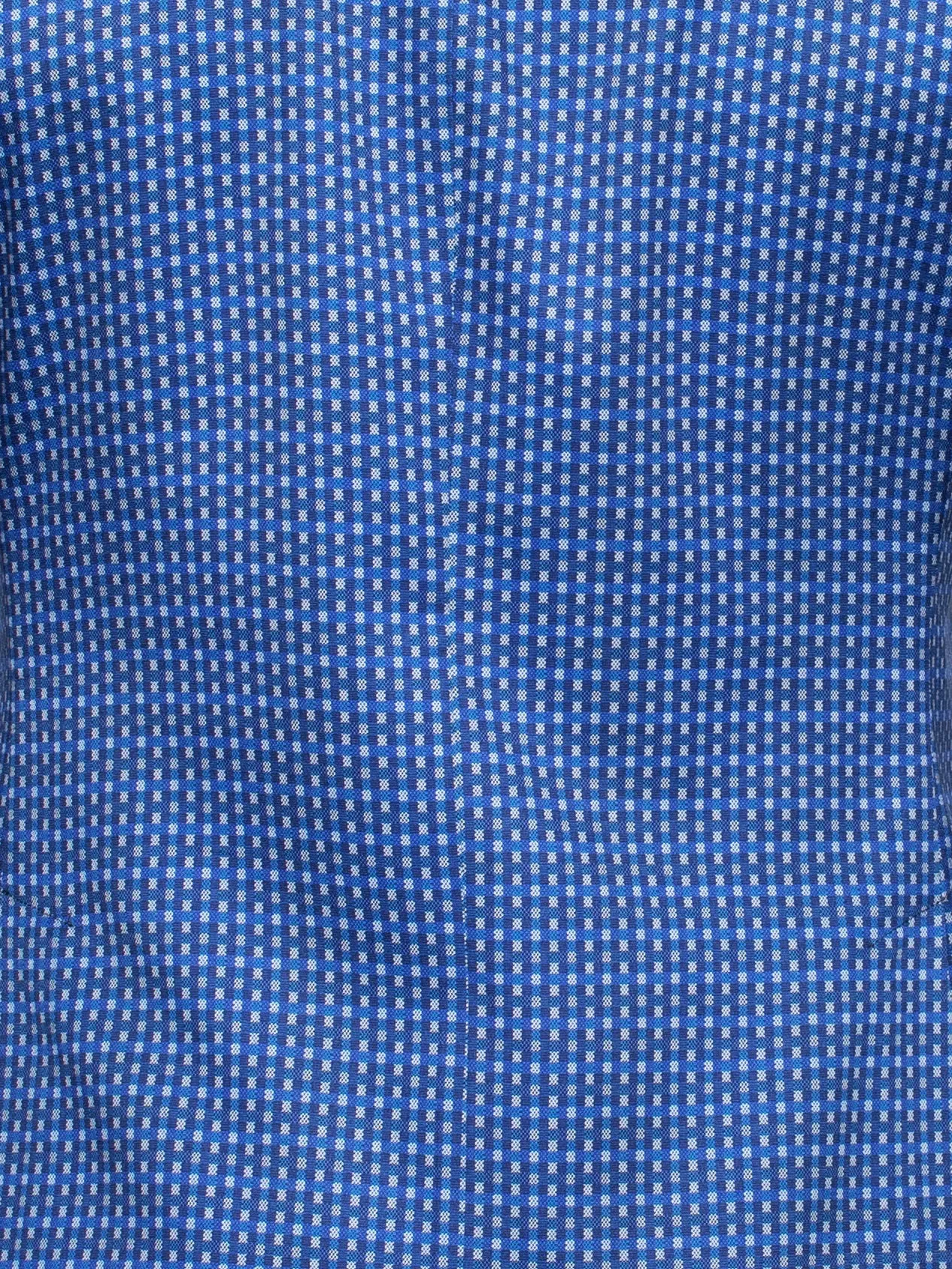 Blazer Unconstructed Square Blue