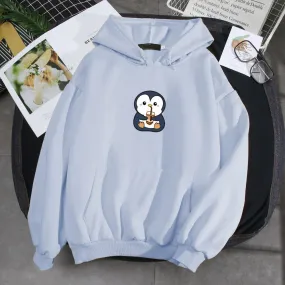 Boba Lovin Penguin Soft Hoodie