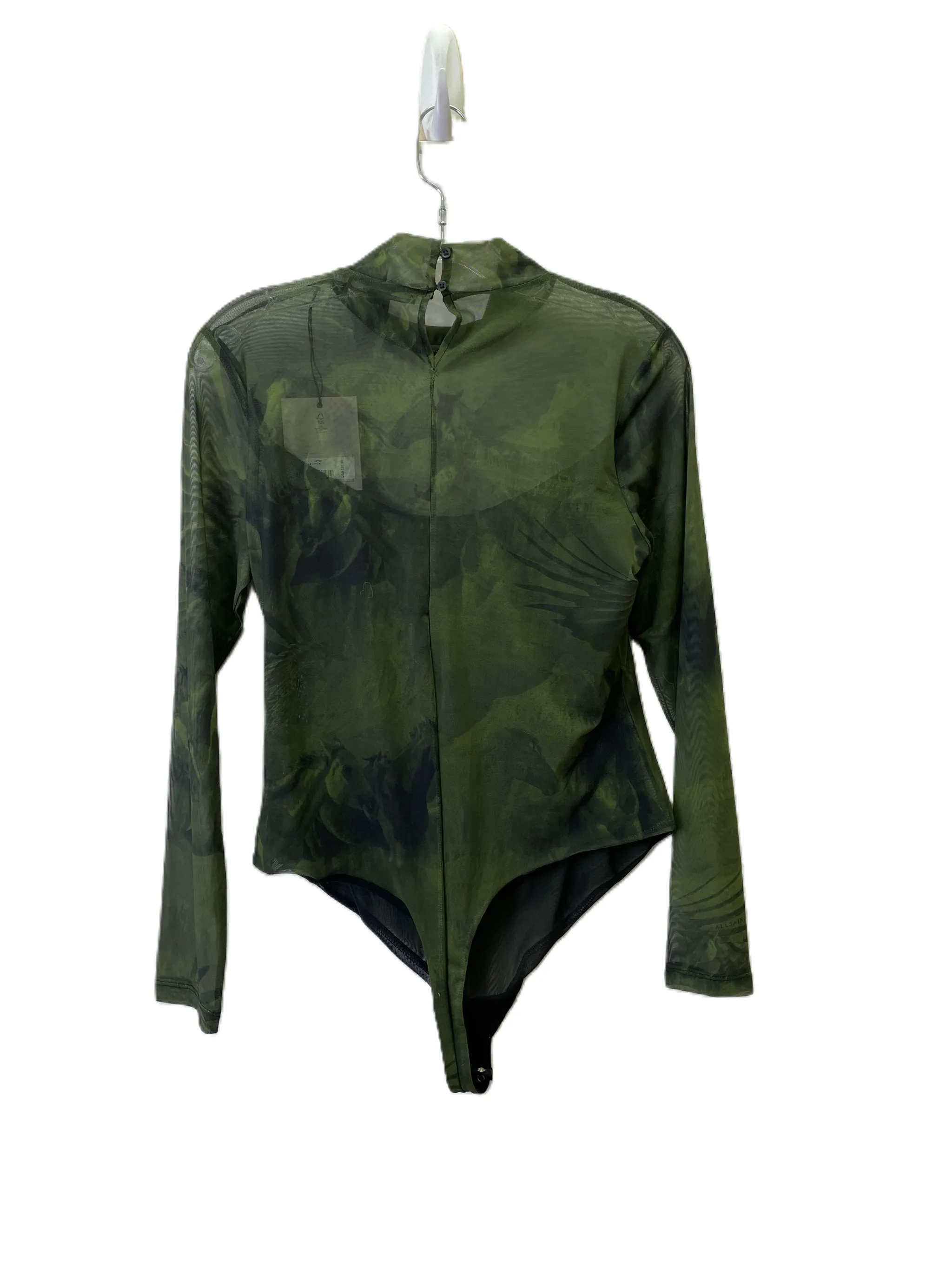 Bodysuit By All Saints In Green, Size: M