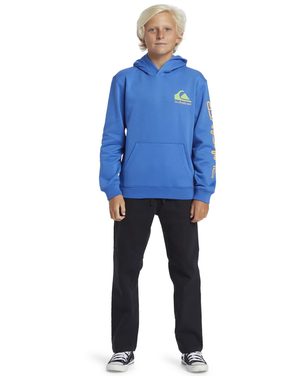 Boys Omni Logo Hoodie in Nebulas Blue