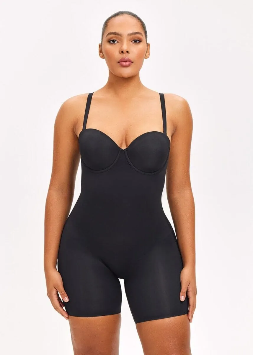 BraSculpt Strapless Bodysuit Shorts