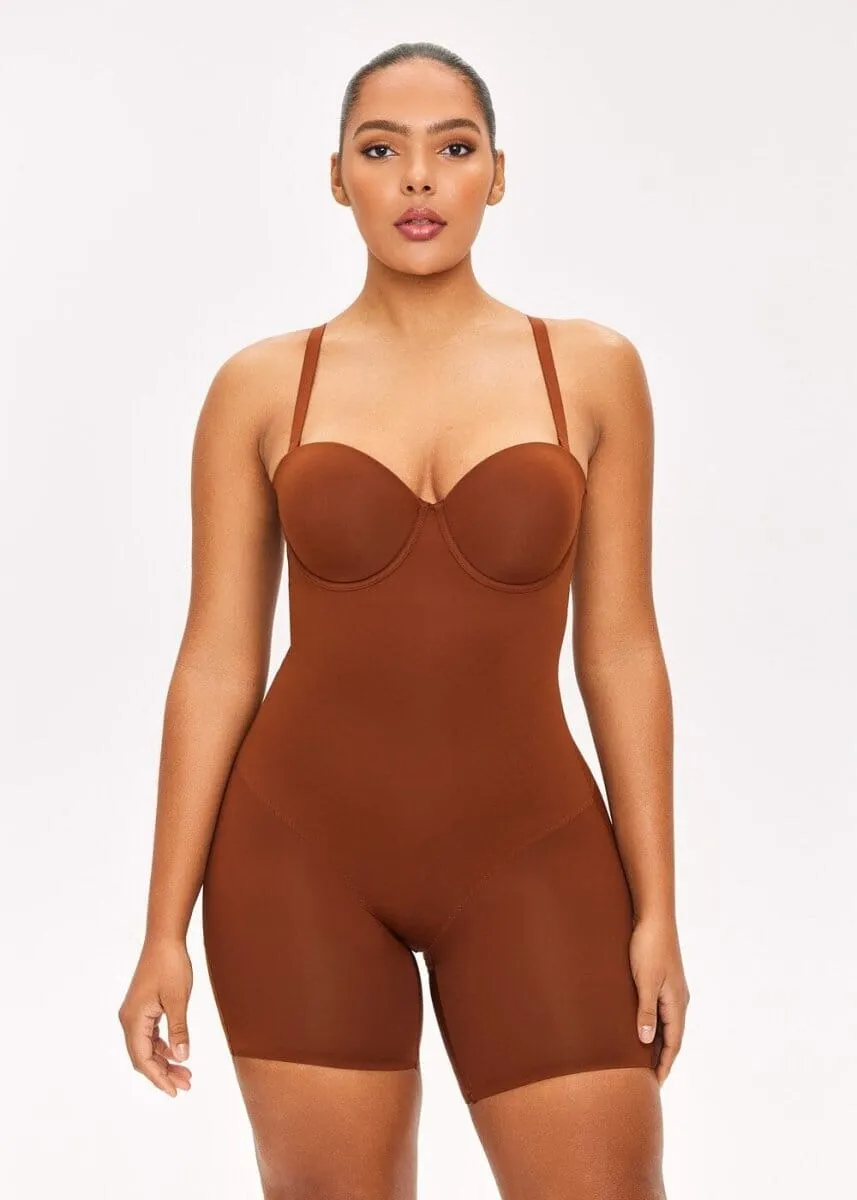 BraSculpt Strapless Bodysuit Shorts