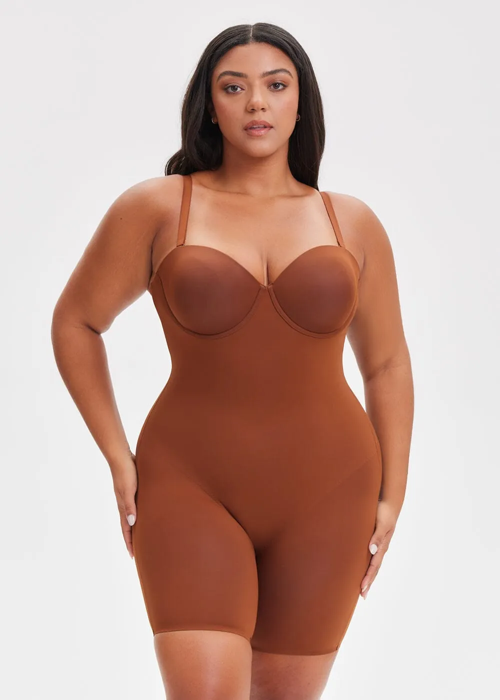 BraSculpt Strapless Bodysuit Shorts