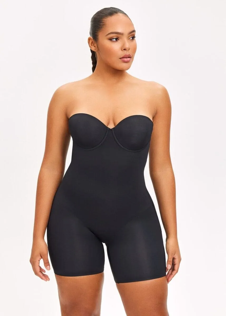 BraSculpt Strapless Bodysuit Shorts