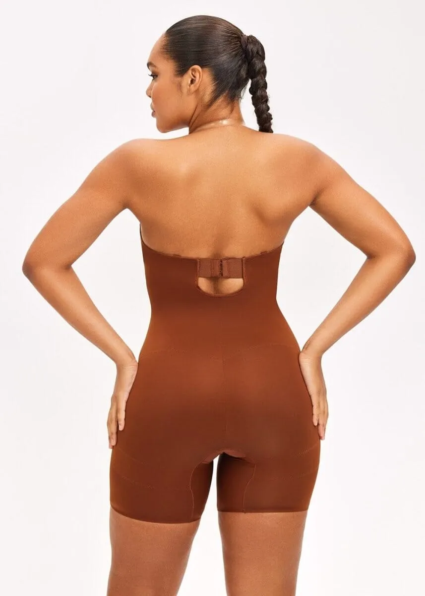 BraSculpt Strapless Bodysuit Shorts