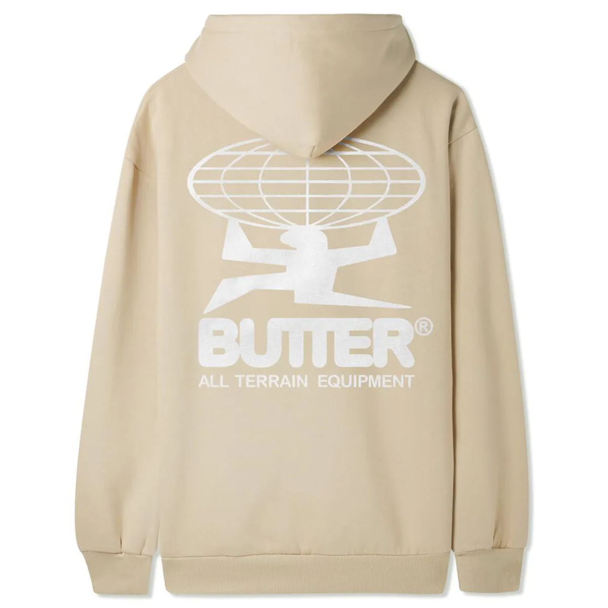 Butter Goods - All Terrain Hoodie Washed Tan