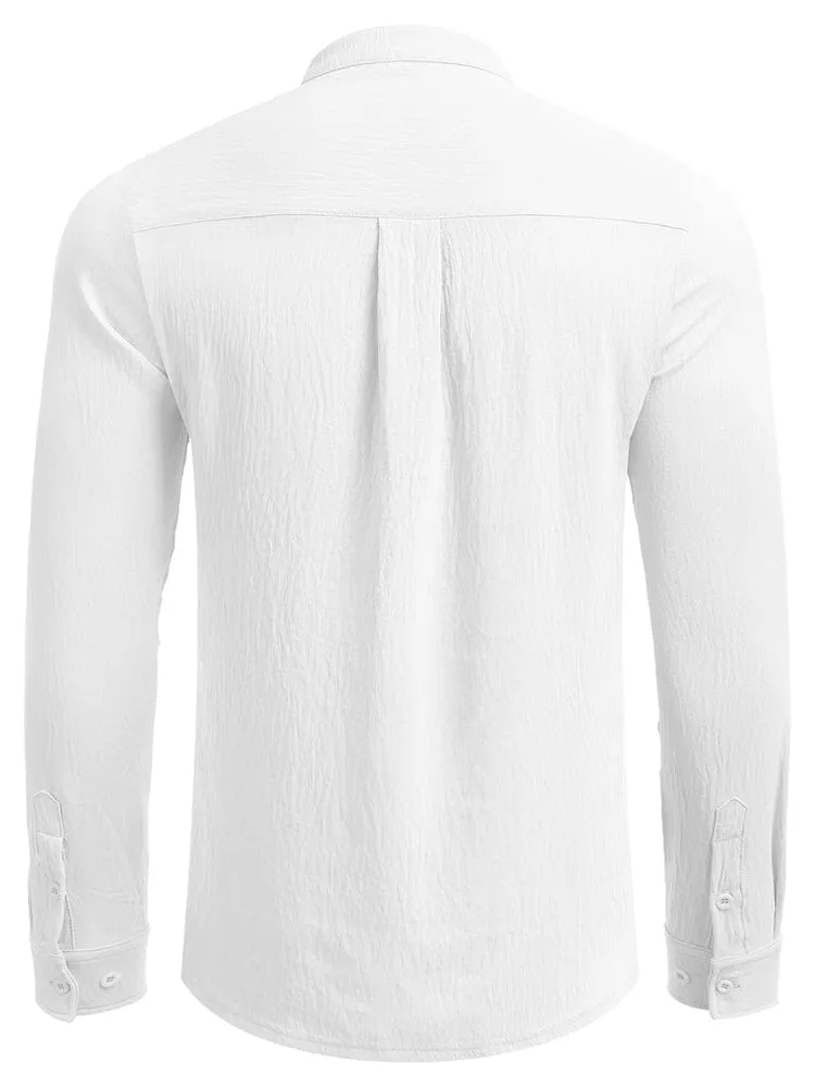 Casual Lightweight Henley Shirt (US Only)