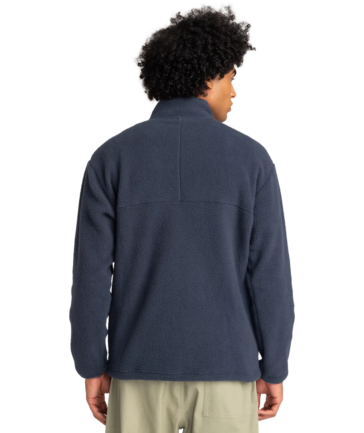 Clean Coast Zip Fleece Jacket in Blue Nights