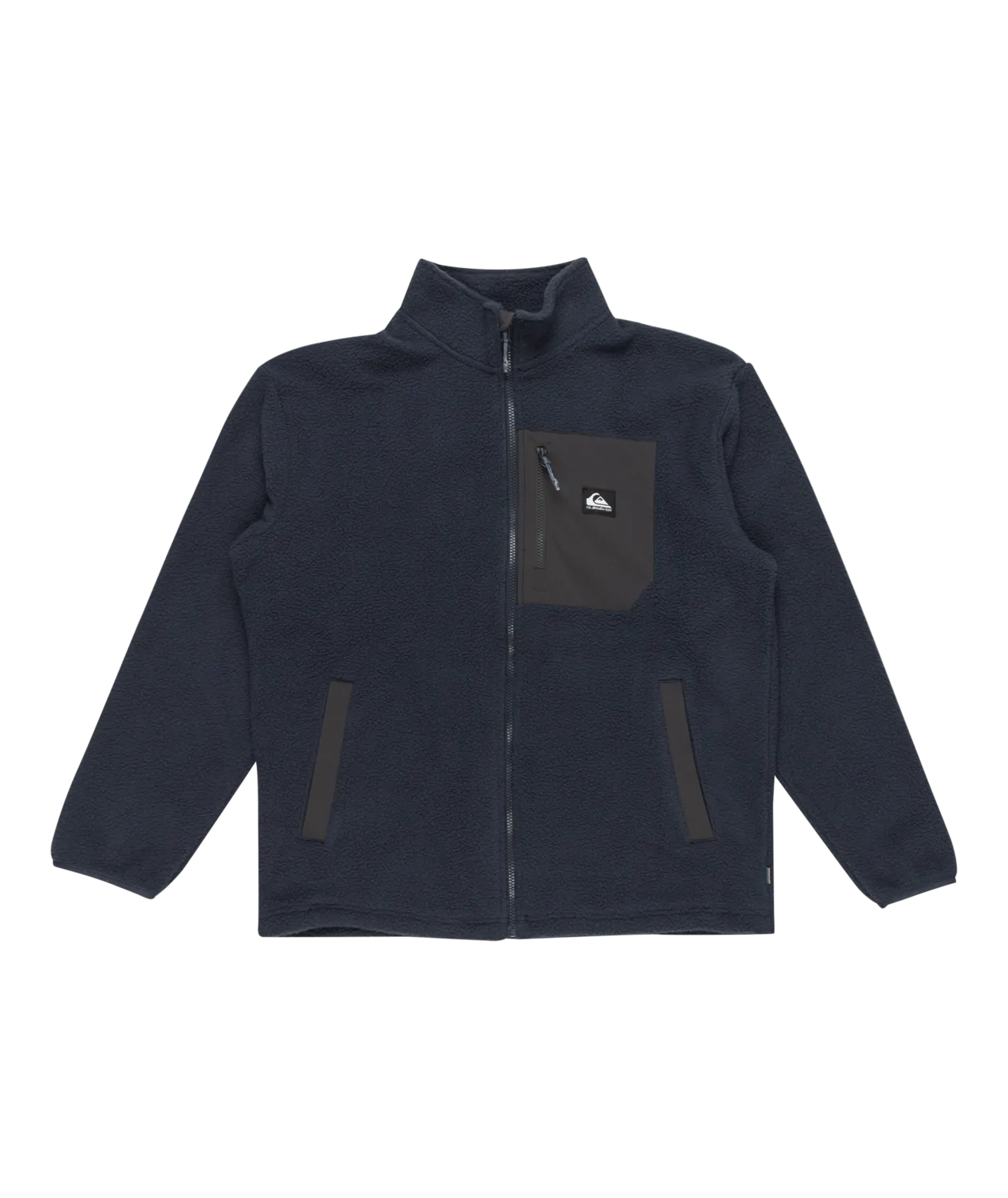 Clean Coast Zip Fleece Jacket in Blue Nights