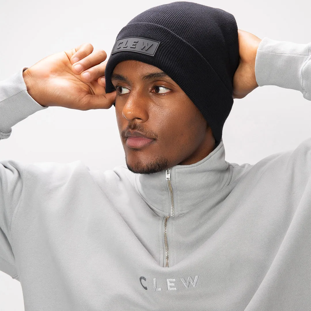 CLEW Basic Beanie Black