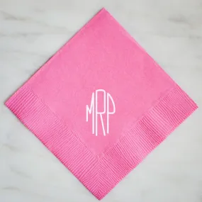 Contemporary Personalized Napkins