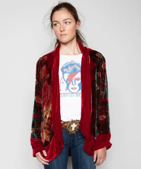 CRIMSON MAJESTY PEACOCK JACKET