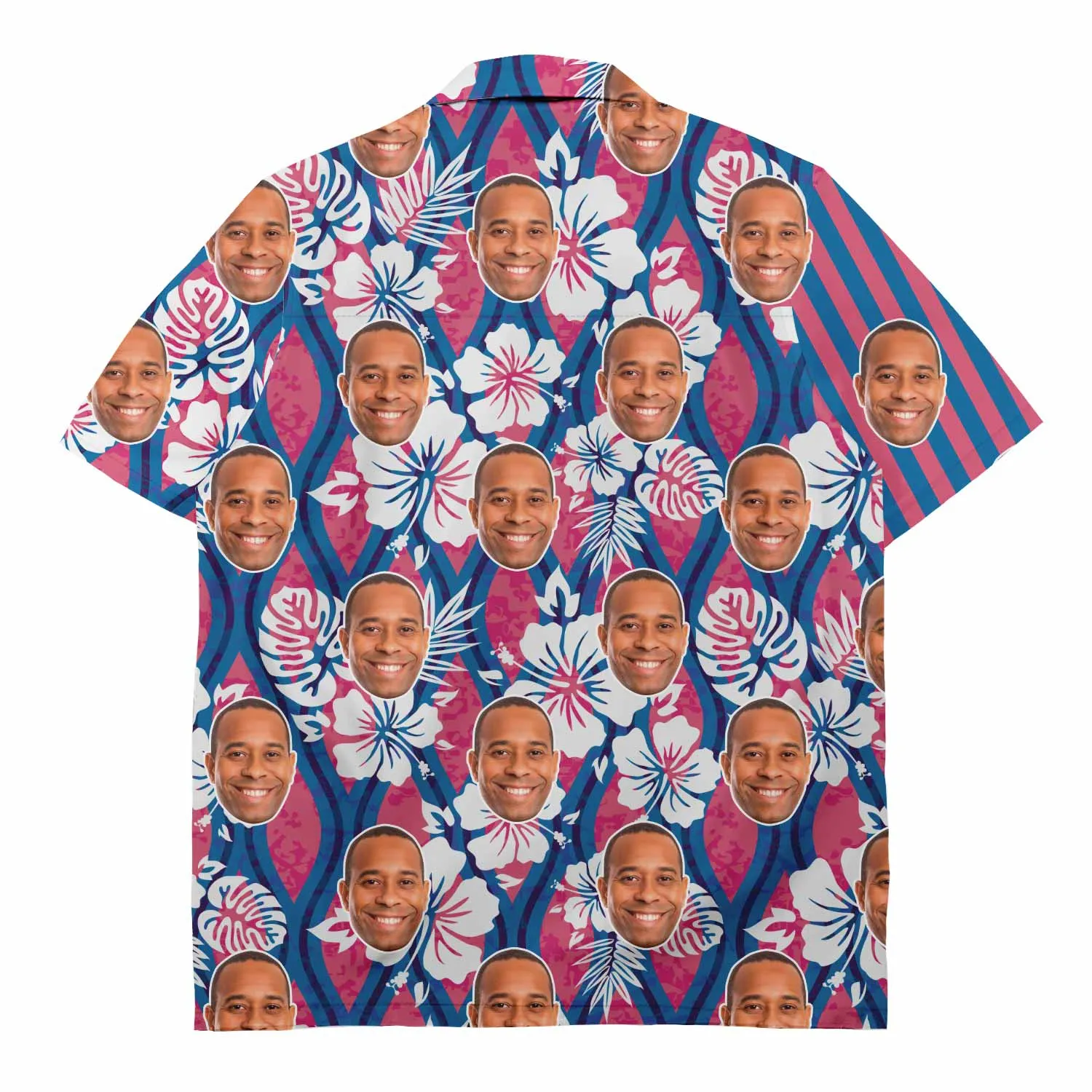 Custom Stripey Hawaiian Shirt