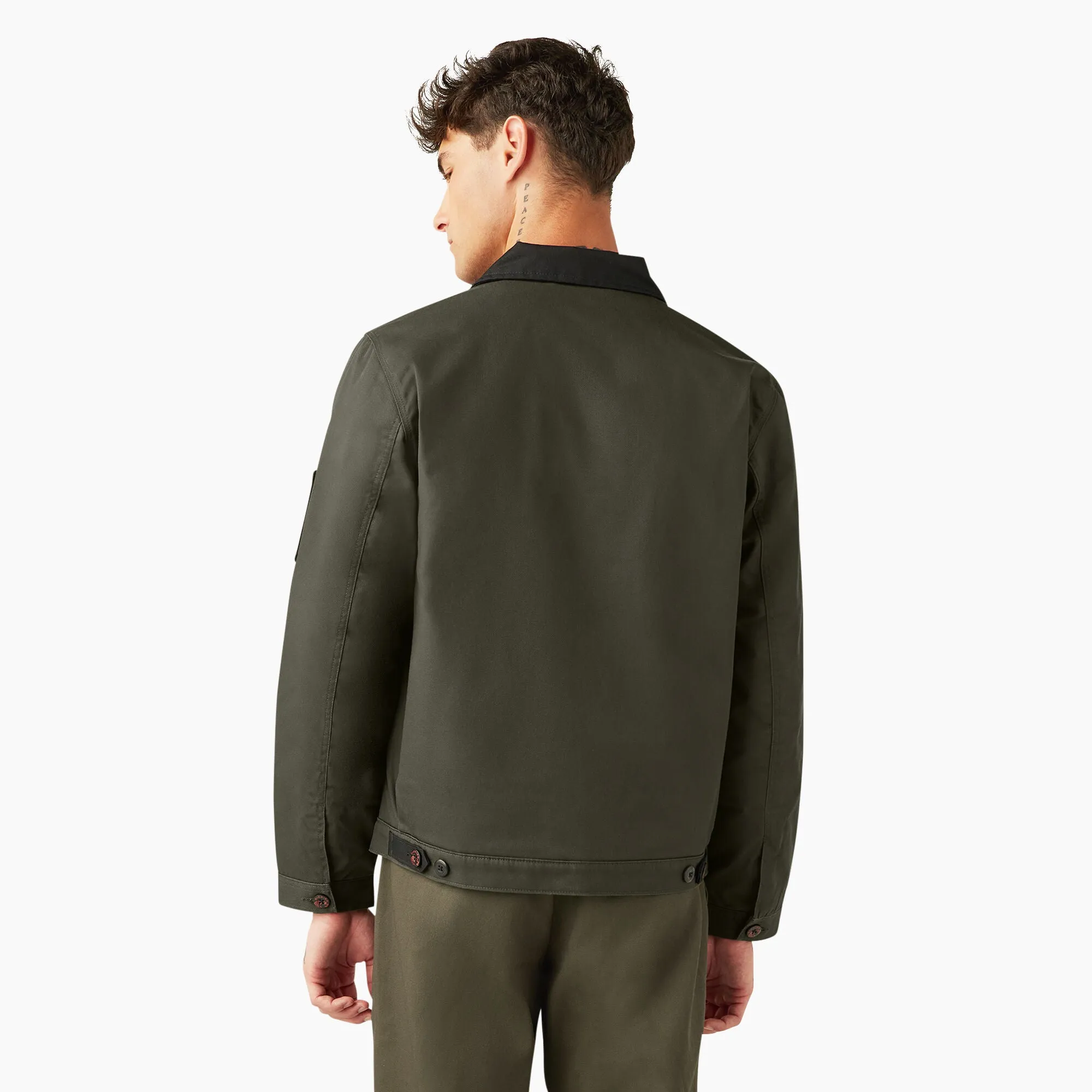 Dickies X Spitfire Twill Jacket - Olive Green