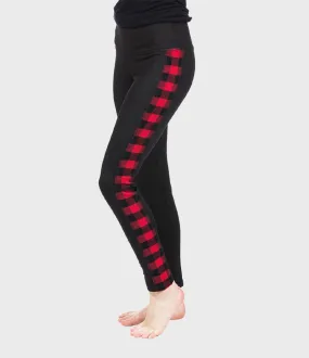 Flannel Leggings - Red Buffalo