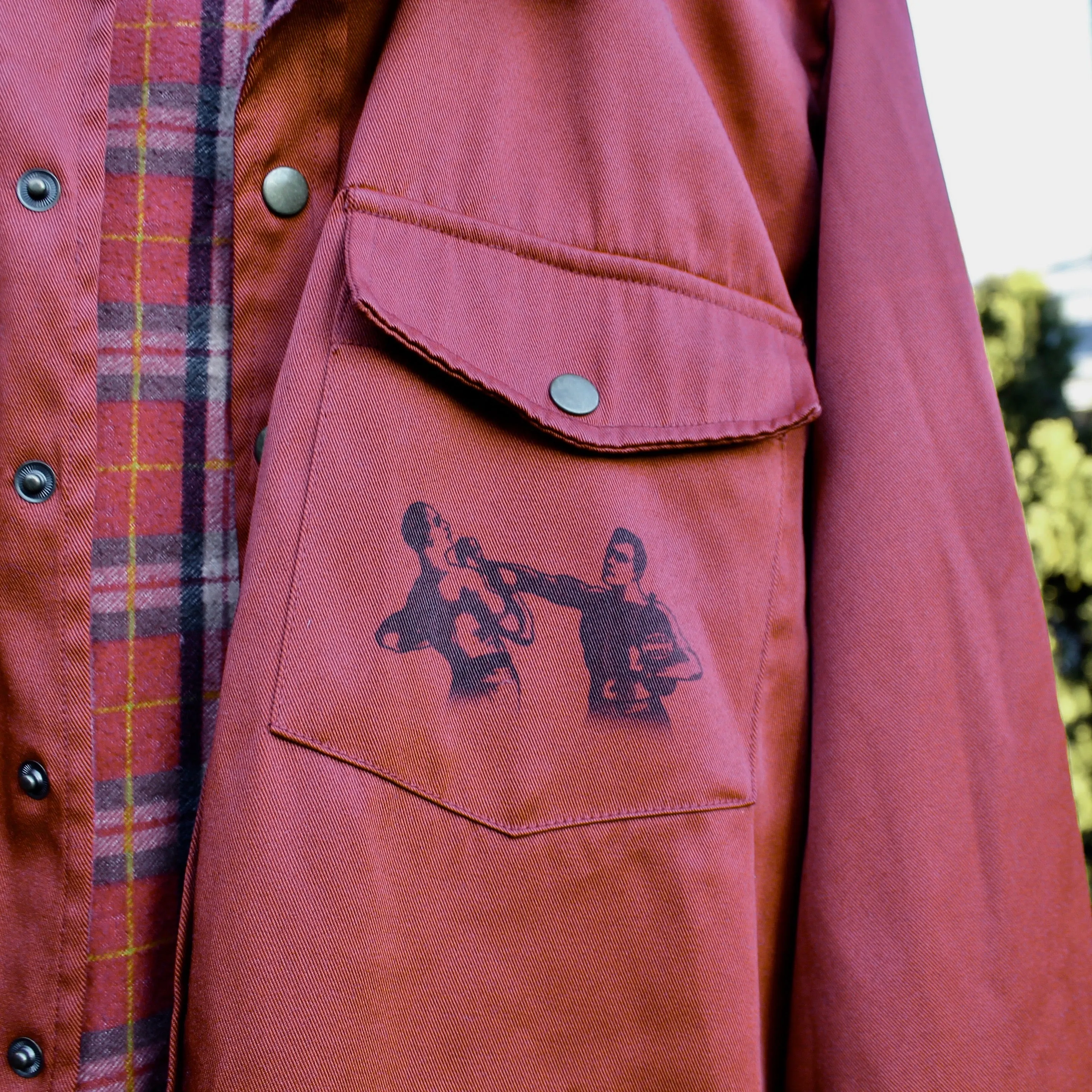 Flannel lined PORKROLL shirt