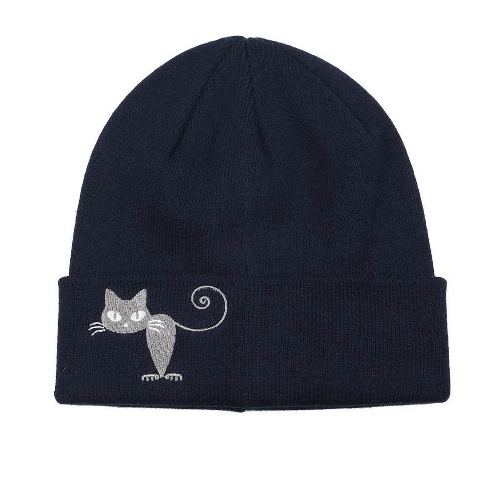 FURTALK Winter Women Fish and Cat Beanies Hat for Lovers  HTWL049