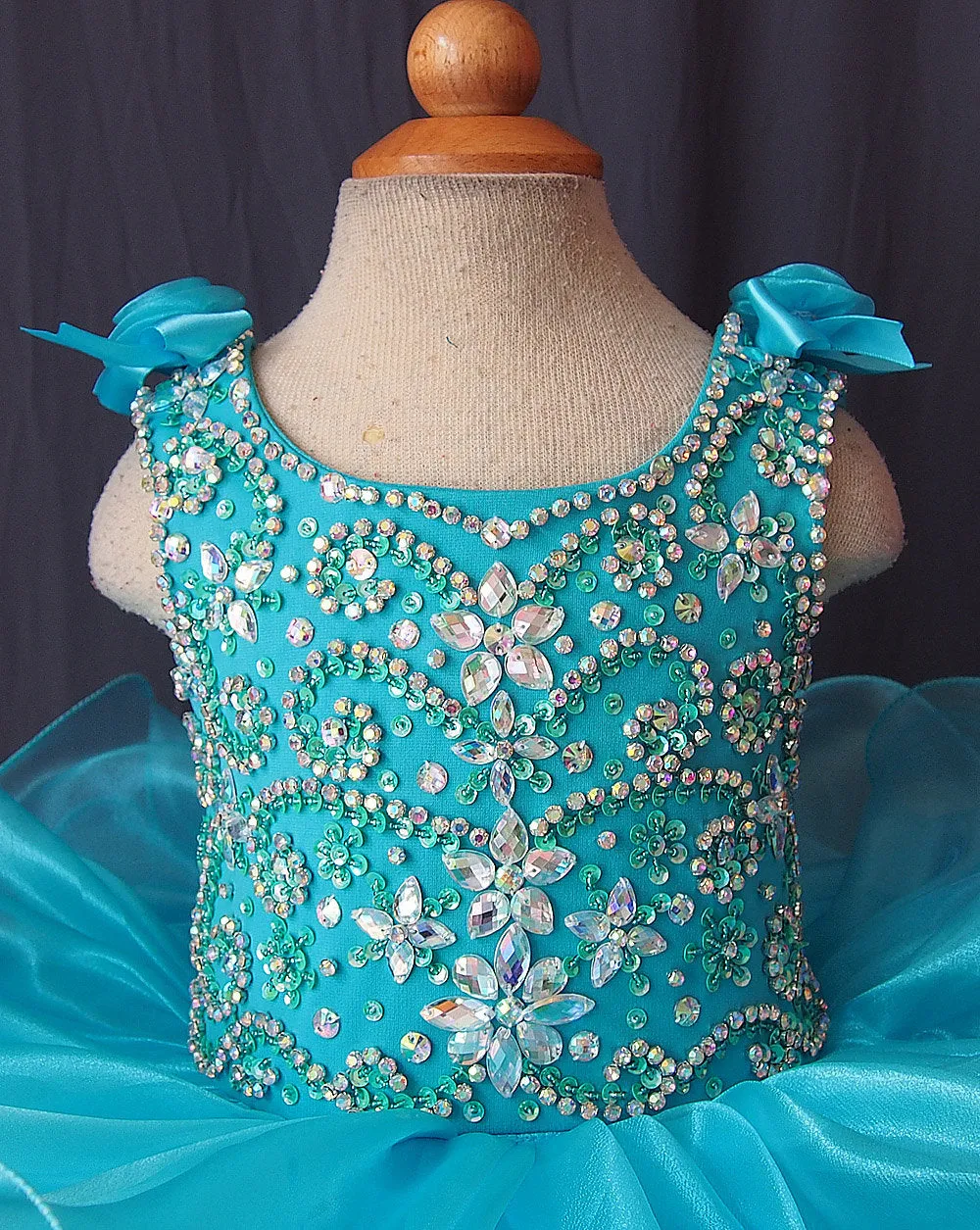 Glitz Infant/toddler/baby/children/kids Girl's Pageant Dress  1~4T G110