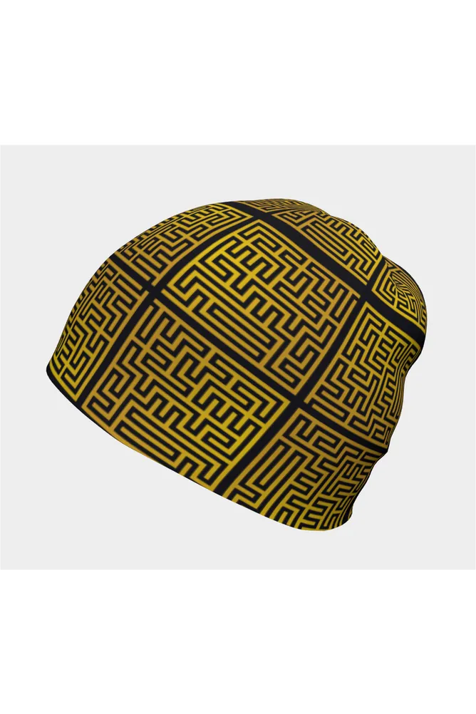 Golden Maze Beanie