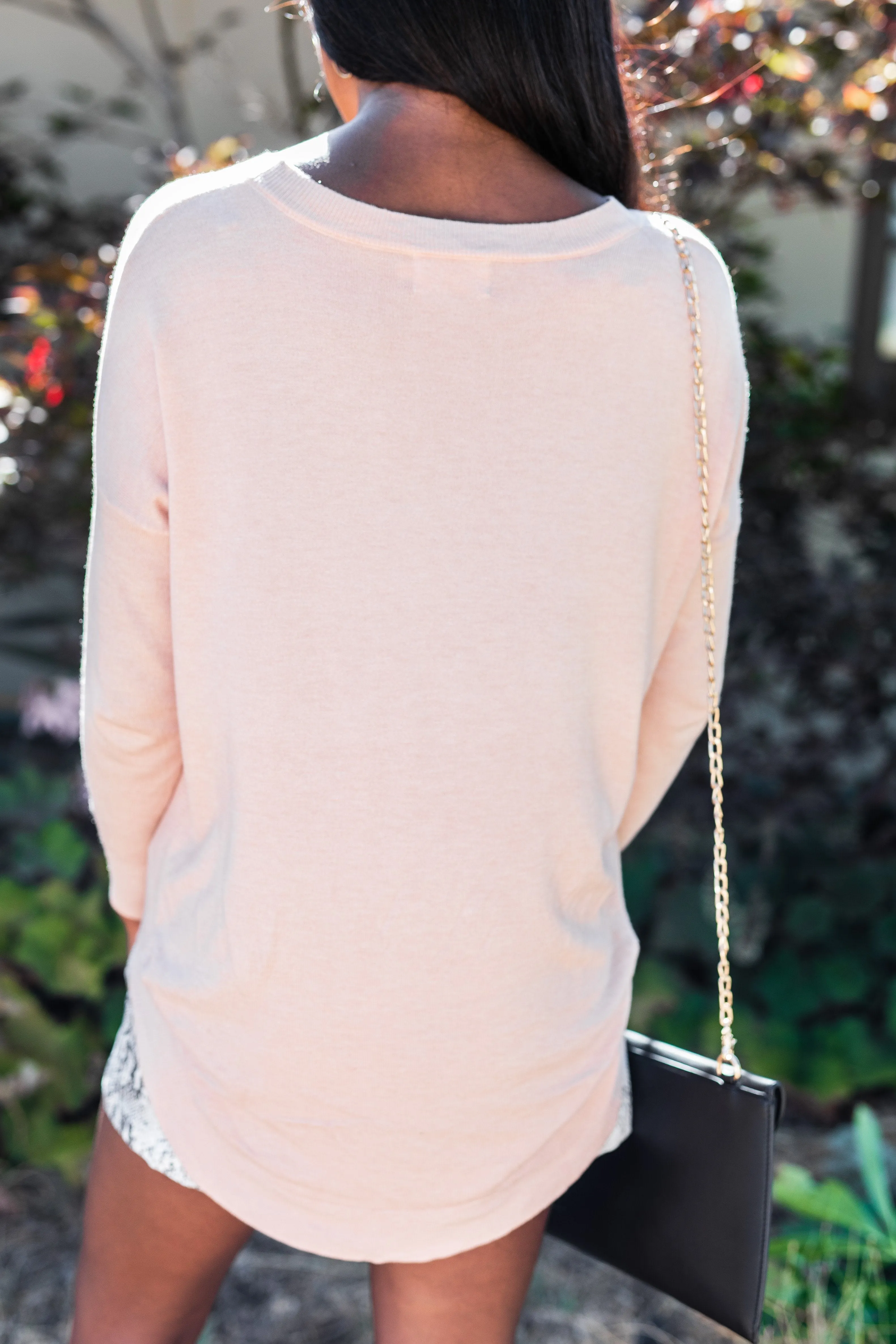 Good Girl Gone Blush Pink Classic Tunic