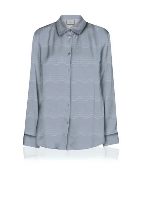 Grey Designer Shirt Womens