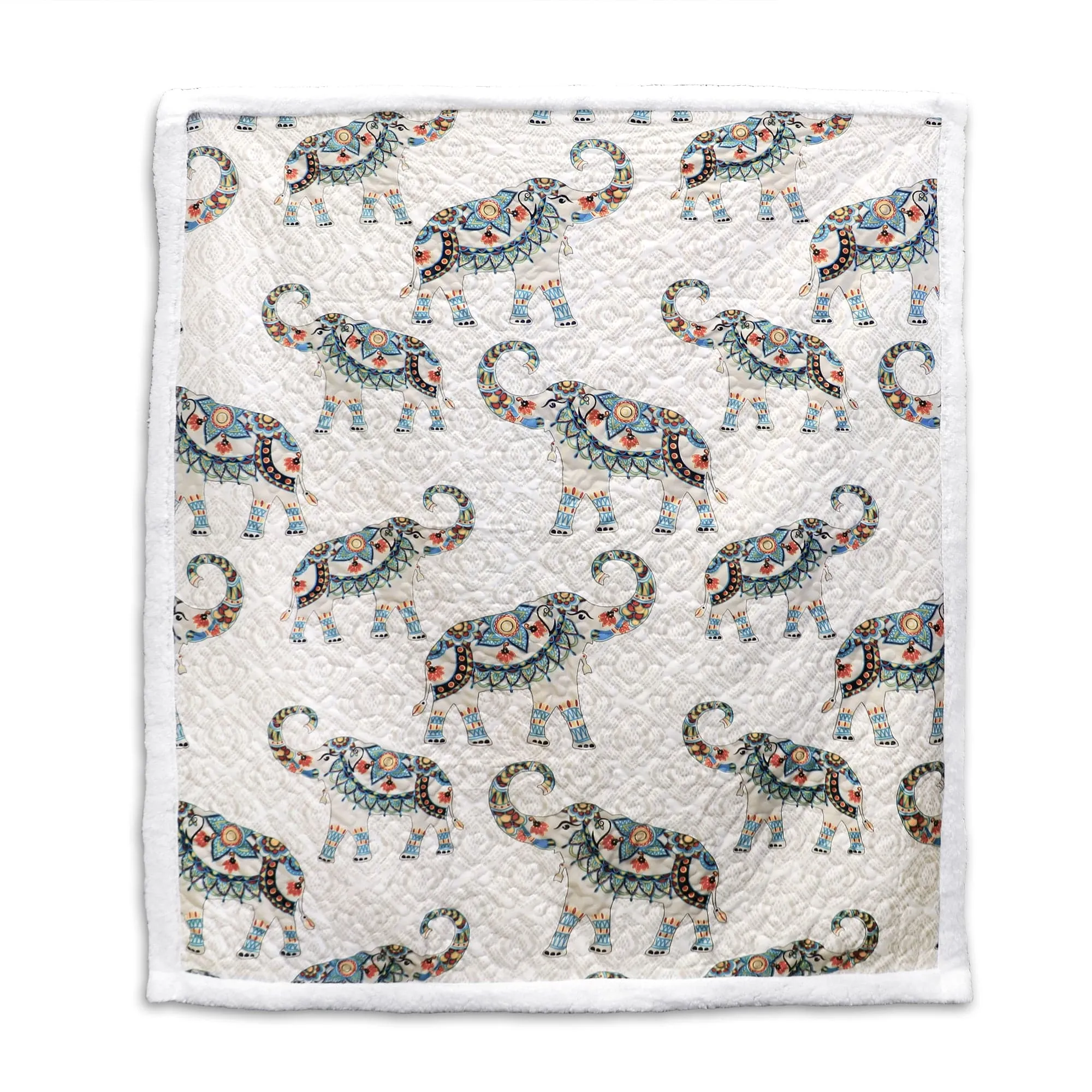 Hati Elephants Throw Sherpa