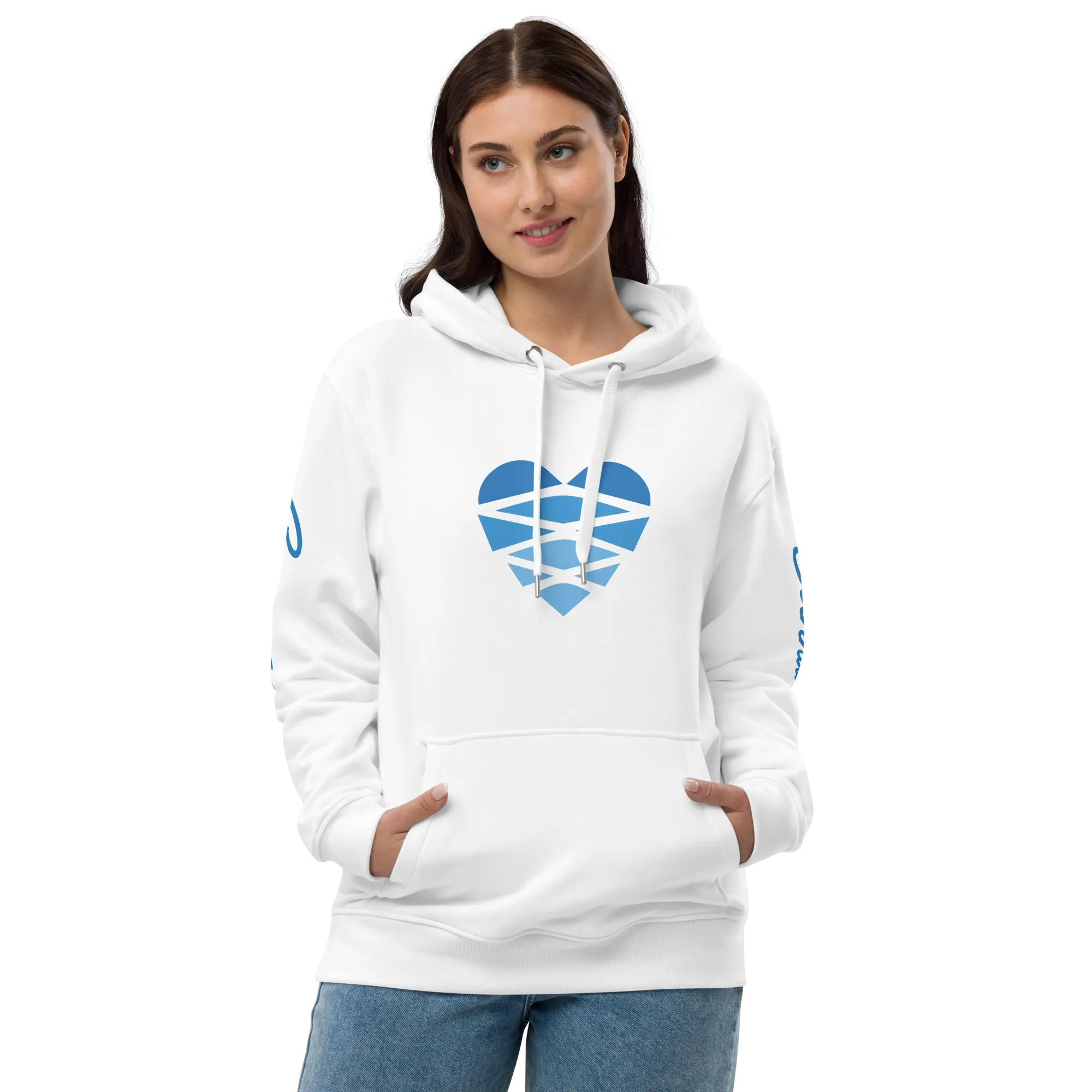 Heart Cone Premium eco hoodie