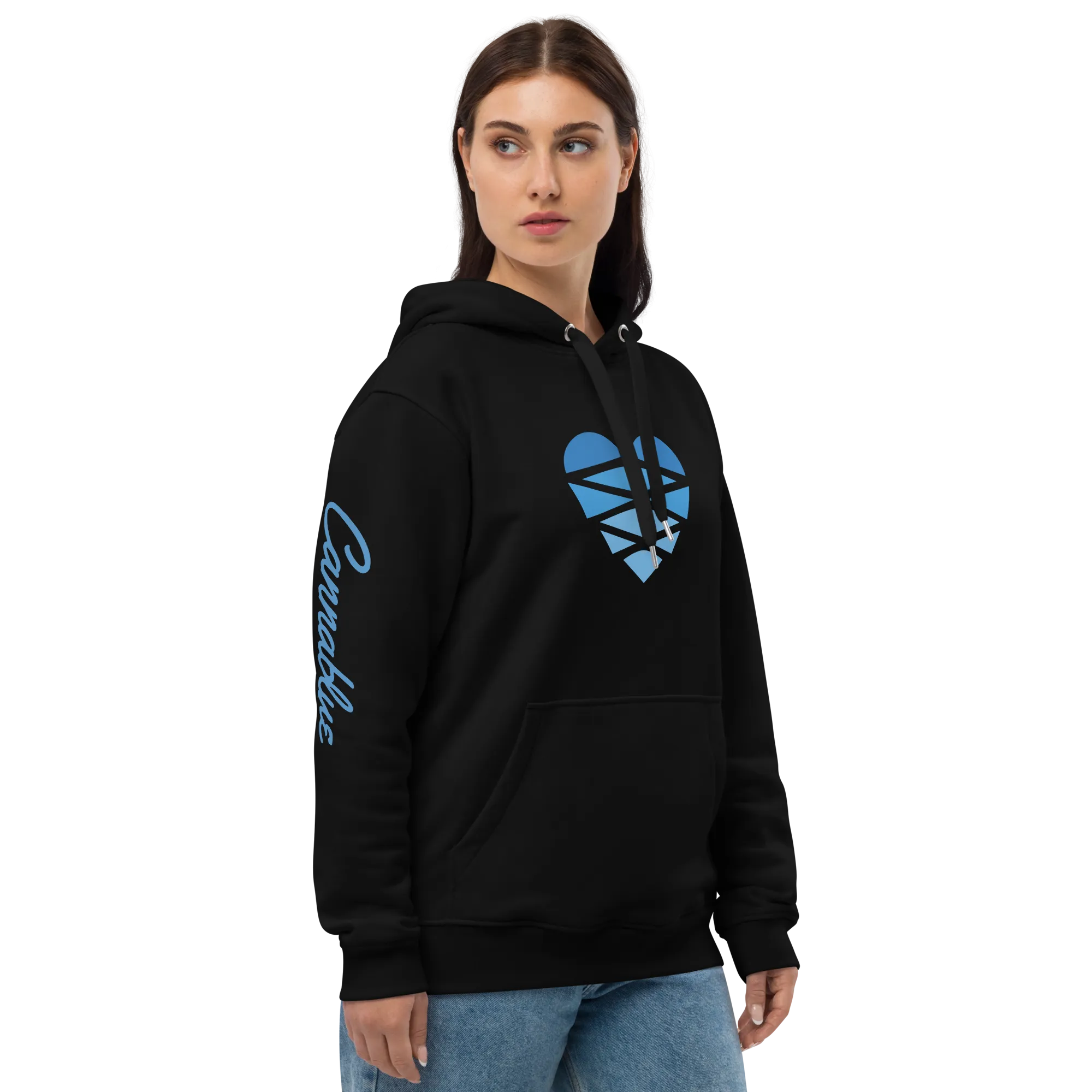 Heart Cone Premium eco hoodie