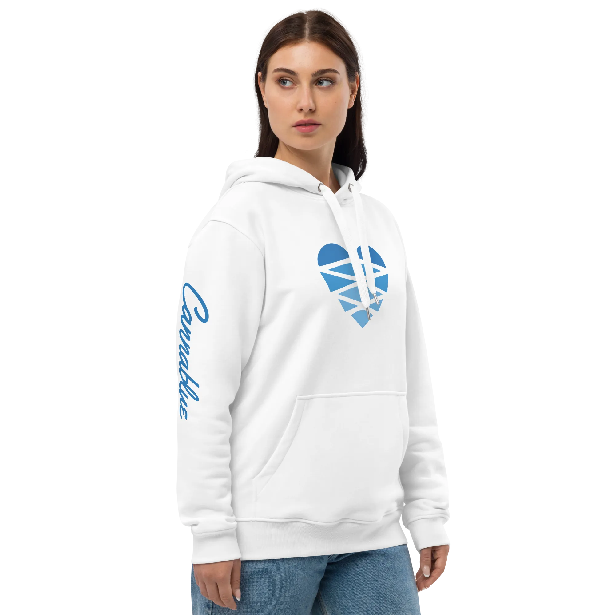 Heart Cone Premium eco hoodie