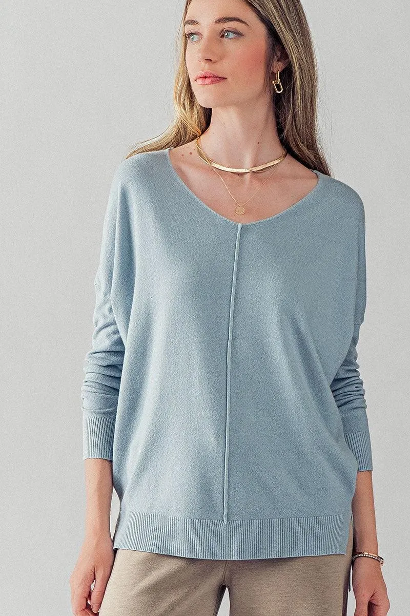 Hi-Low Tunic Sweater by Urban Daizy