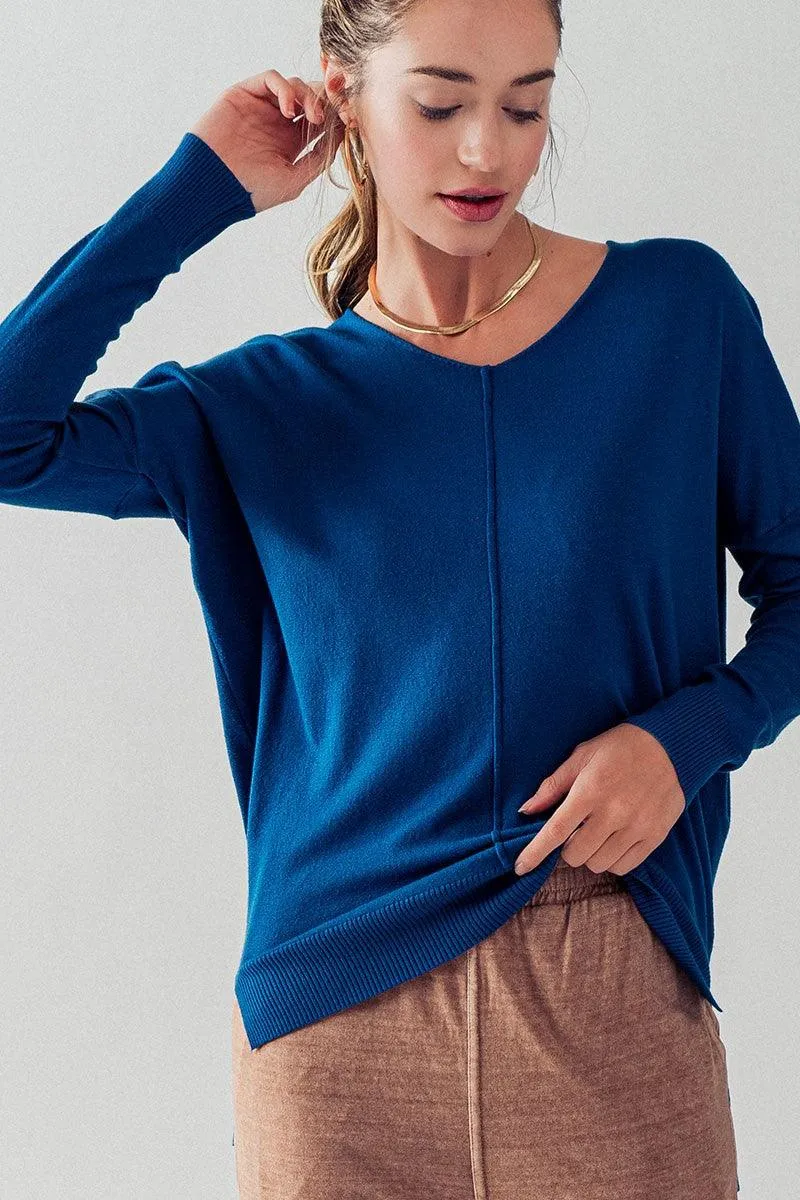 Hi-Low Tunic Sweater by Urban Daizy