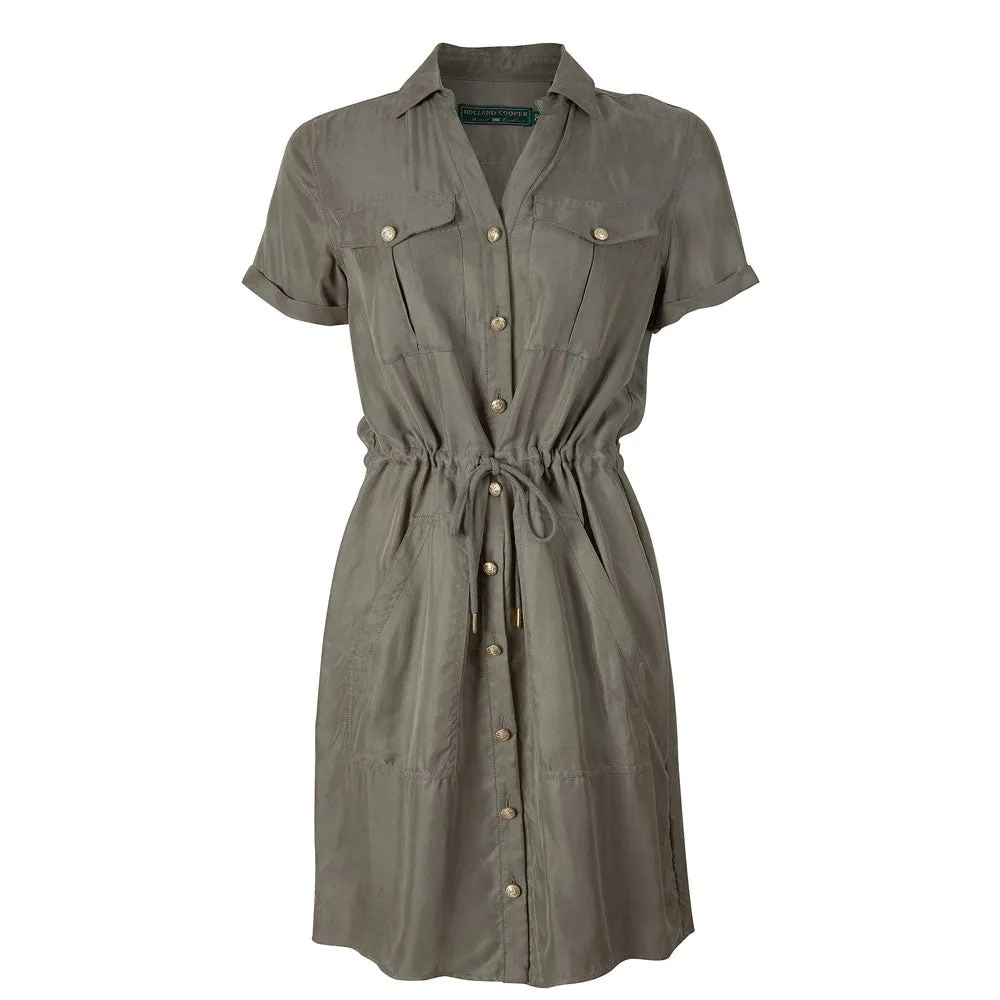 Holland Cooper Ladies Military Shirt Dress