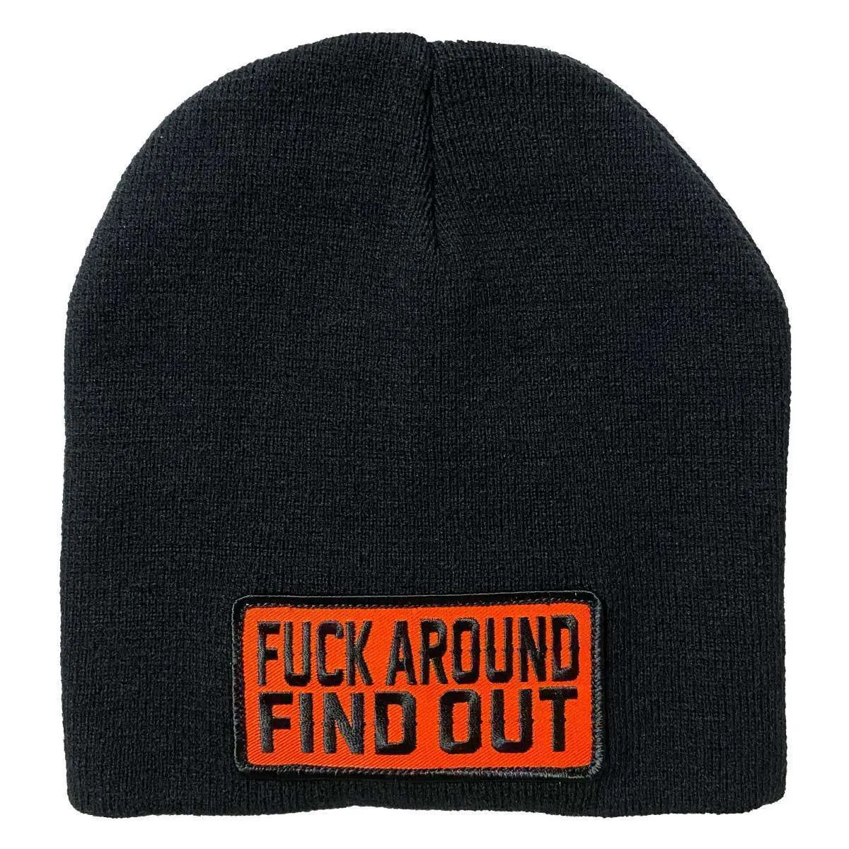 Hot Leathers F*** Around Find Out Knit Hat KHB5013