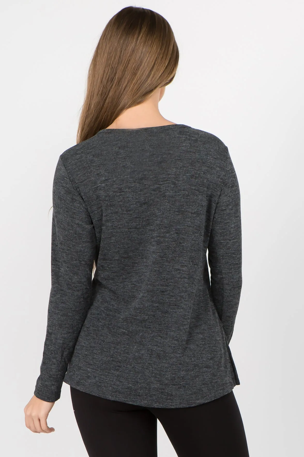 It's a Wrap Surplice Long Sleeve Top