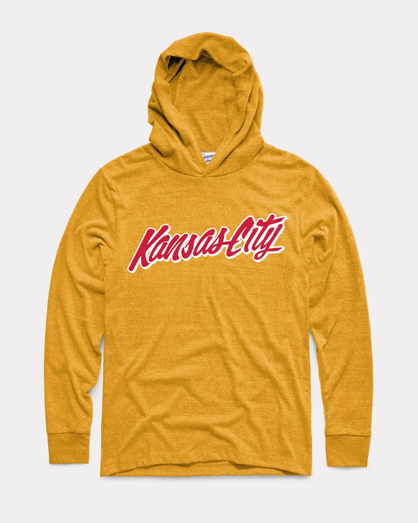 Kansas City Script Gold Lightweight Hoodie