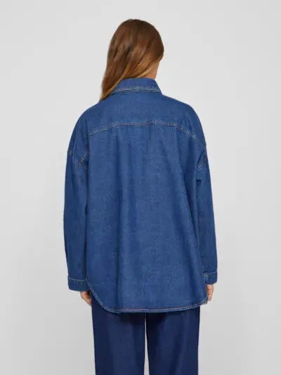 Kimmi Shirt - Medium Blue Denim