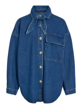 Kimmi Shirt - Medium Blue Denim