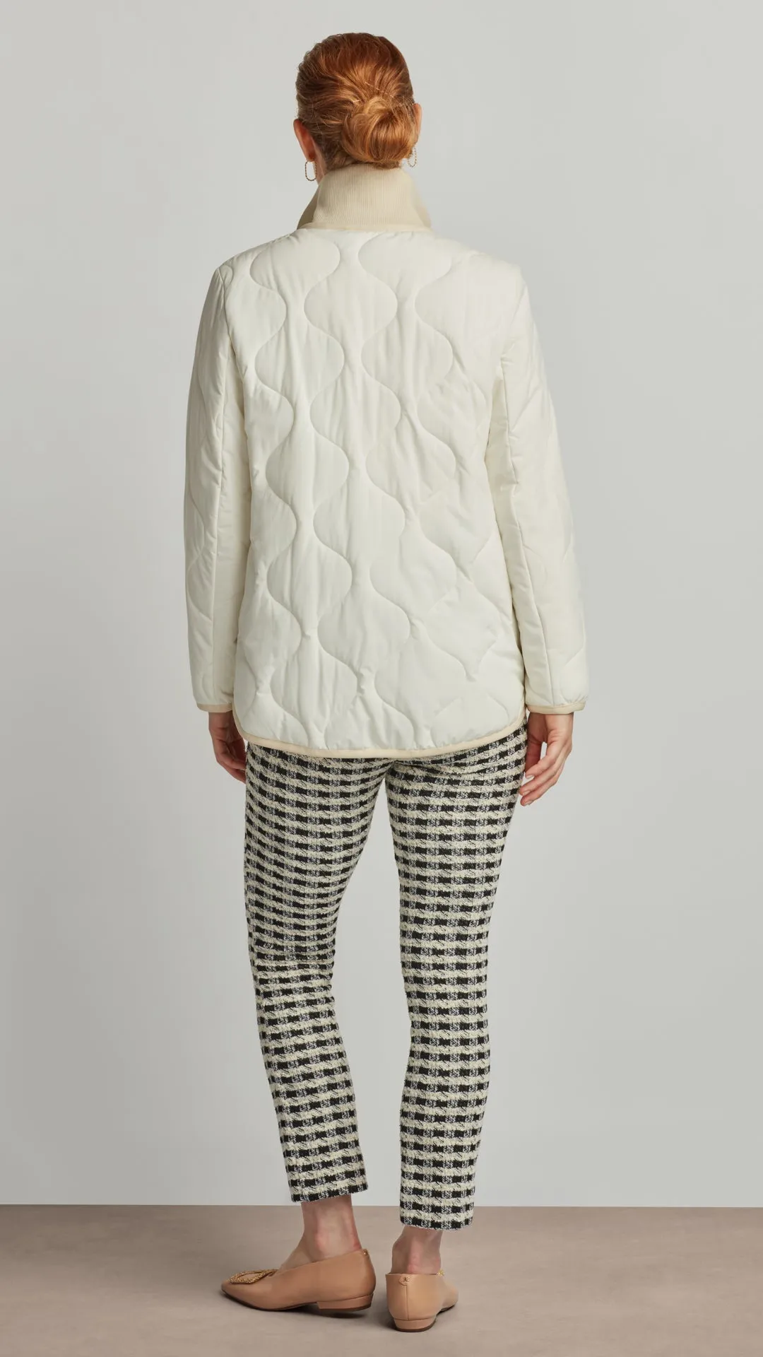 LIGHTWEIGHT QUILTED ZIP JACKET