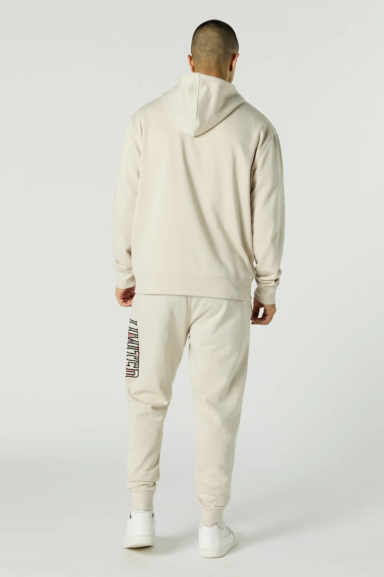 Limited Twill Embroidered Fleece Jogger