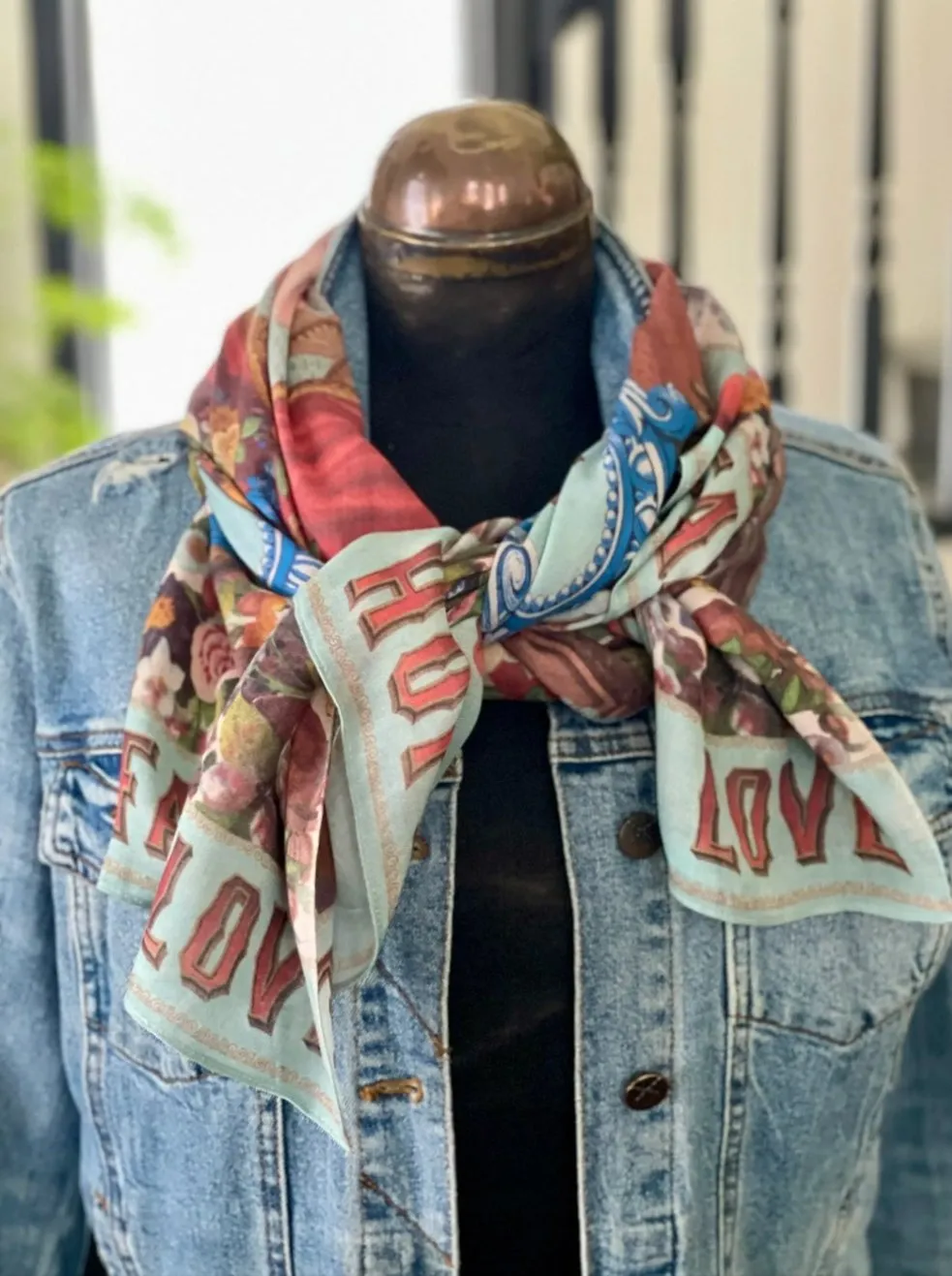 Love Language Bohemian Bamboo Scarf