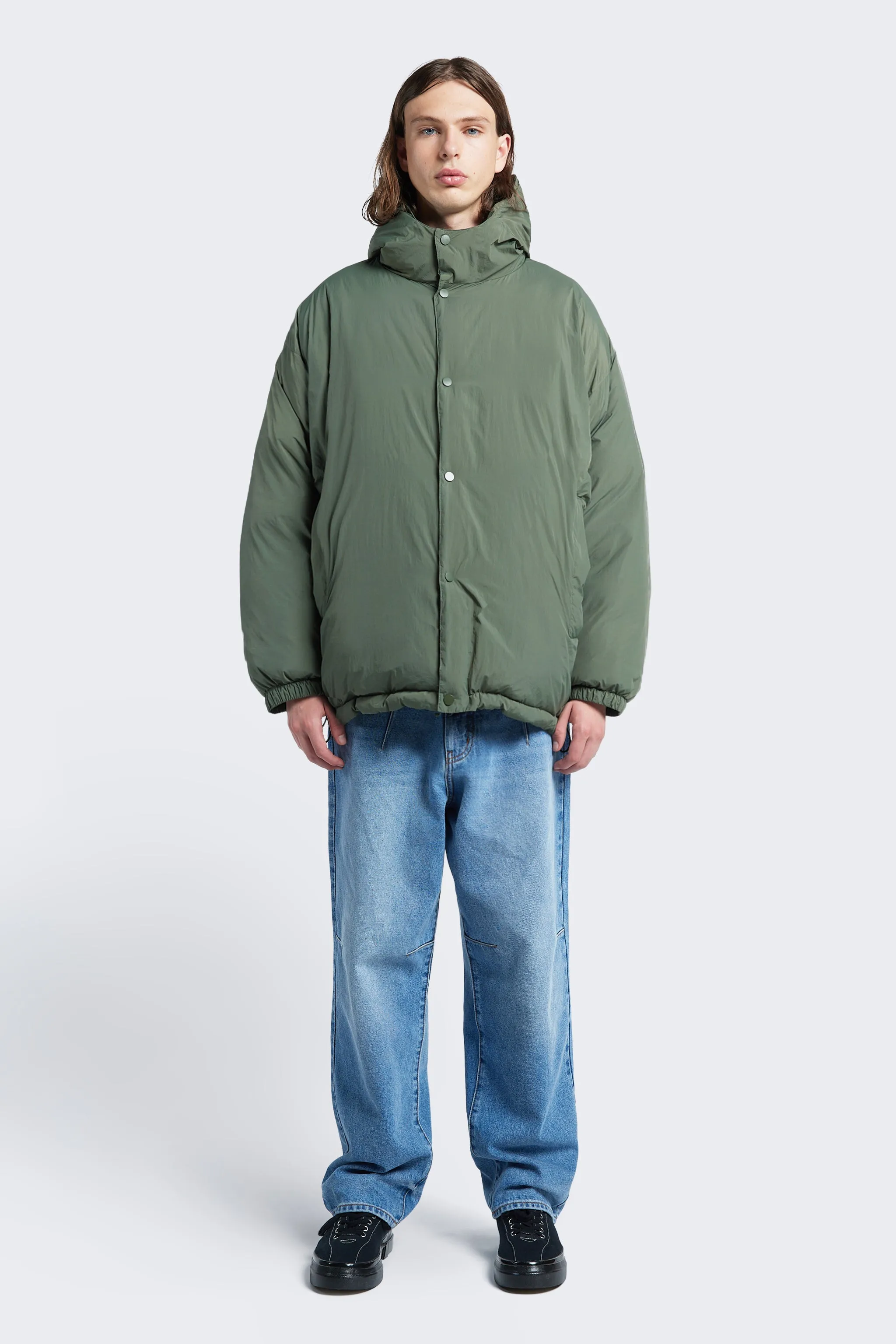 Majority Quilted Jacket Olive