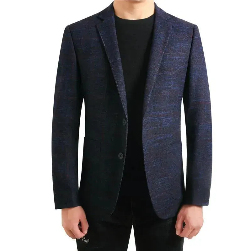 Men Blazer - Marl Vintage Blazer