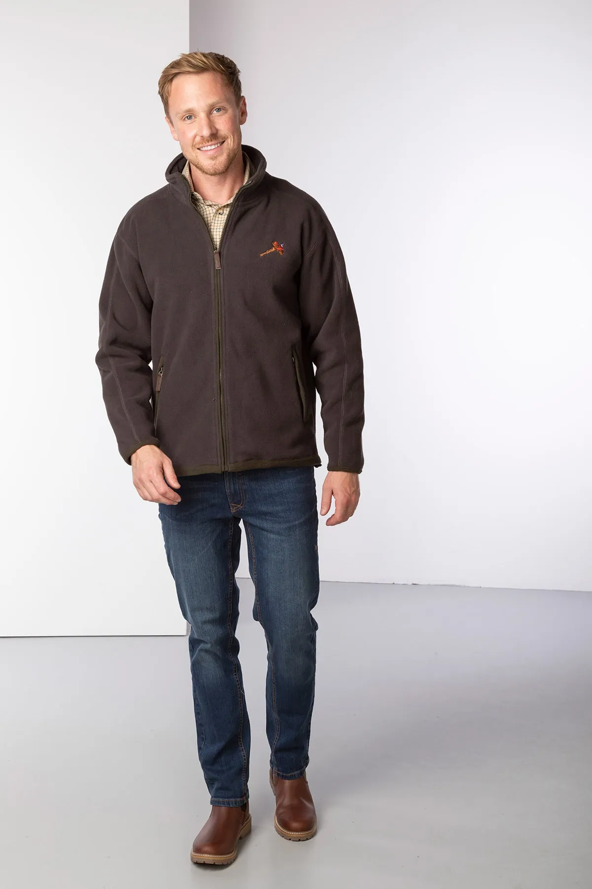 Men's Full Zip Fleece Jacket - Gransmoor