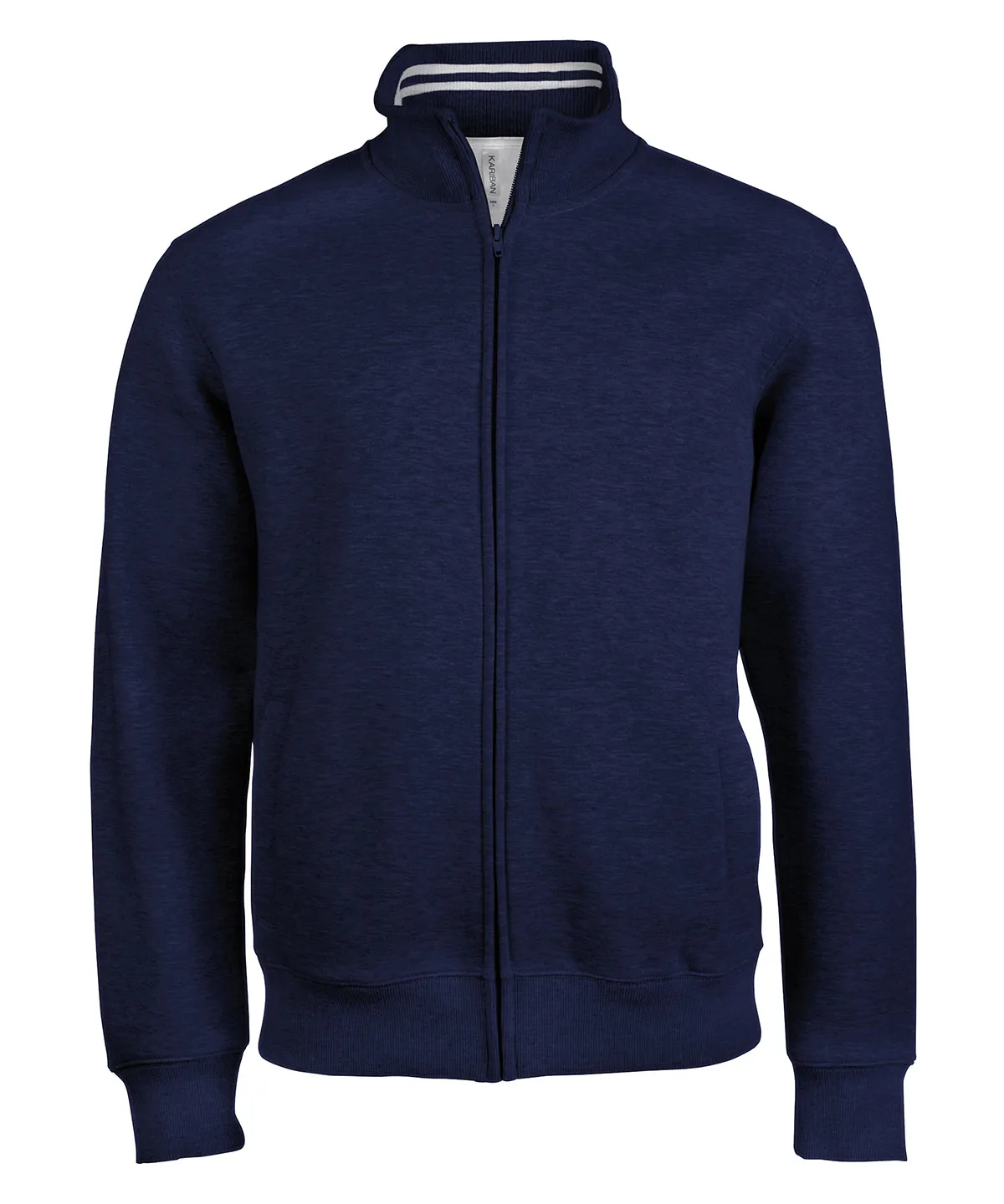 Mens full zip sweat jacket | Navy