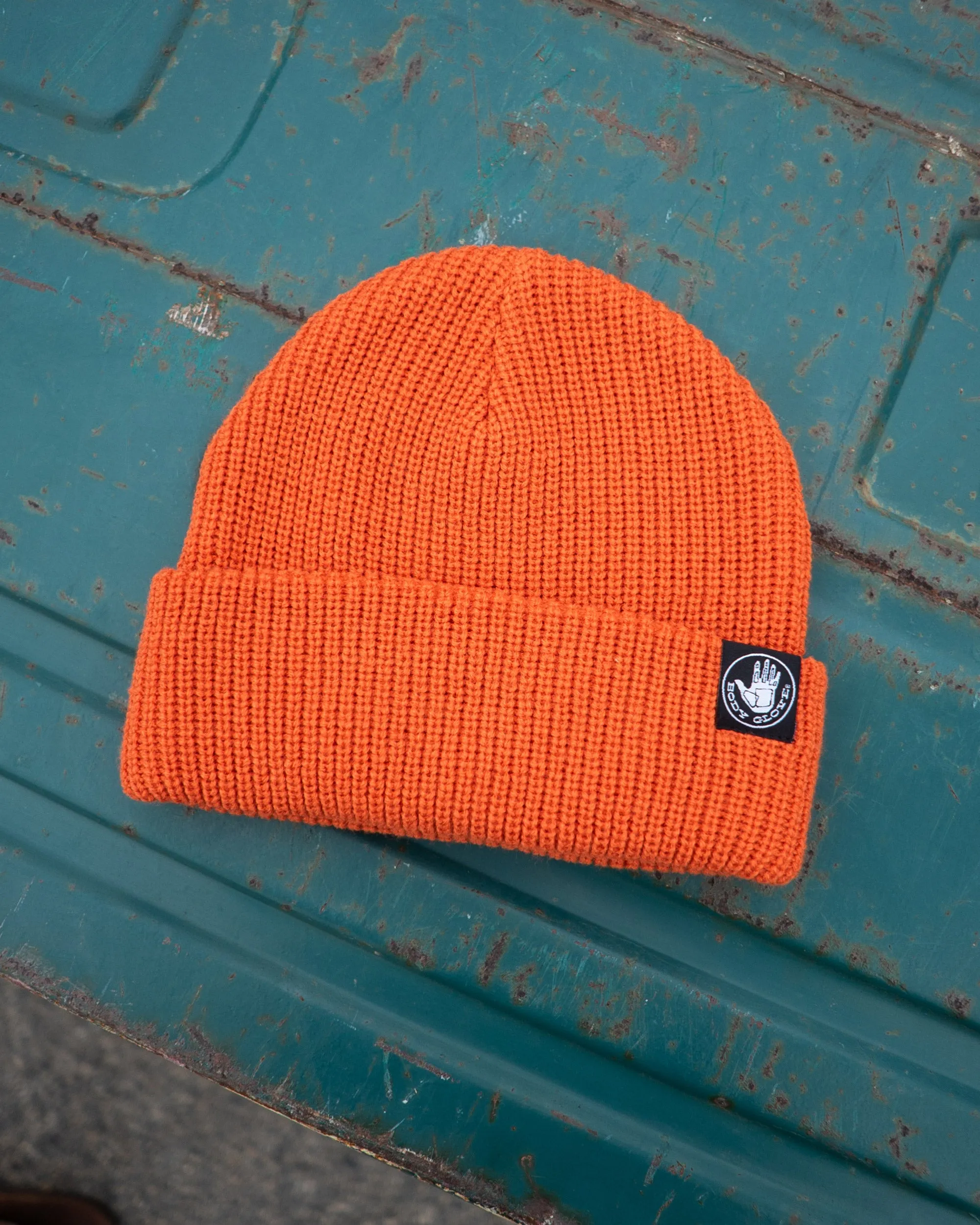 Men's Patrol Acrylic Beanie - Orange